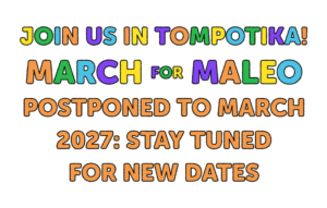 March for Maleo text postponed March for Maleo